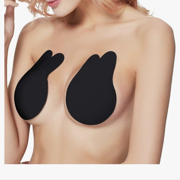 NWT 2 Pairs Invisible Adhesive Lift Bra | Reusable Backless Push Up Sticky Bra - Picture 9 of 12